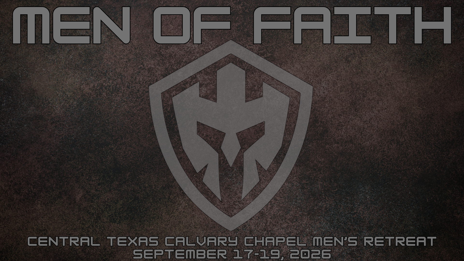 Mens Retreat 2026 Front Page